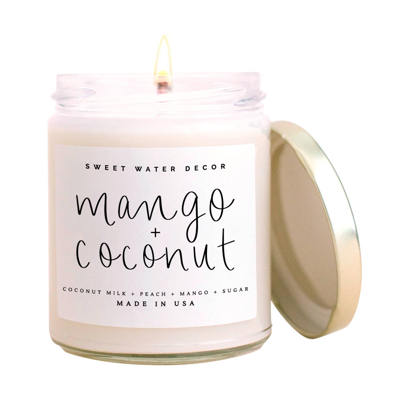 Sweet Coconut Soy Candle