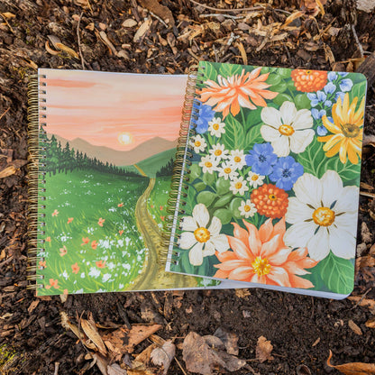 Alpine Summer Spiral Notebook