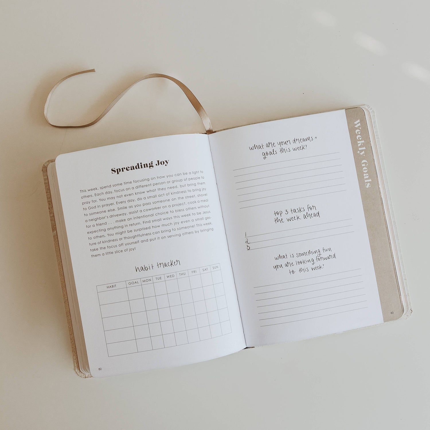 Inspirational Productivity Journal