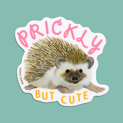 Prickly Hedgehog Sticker