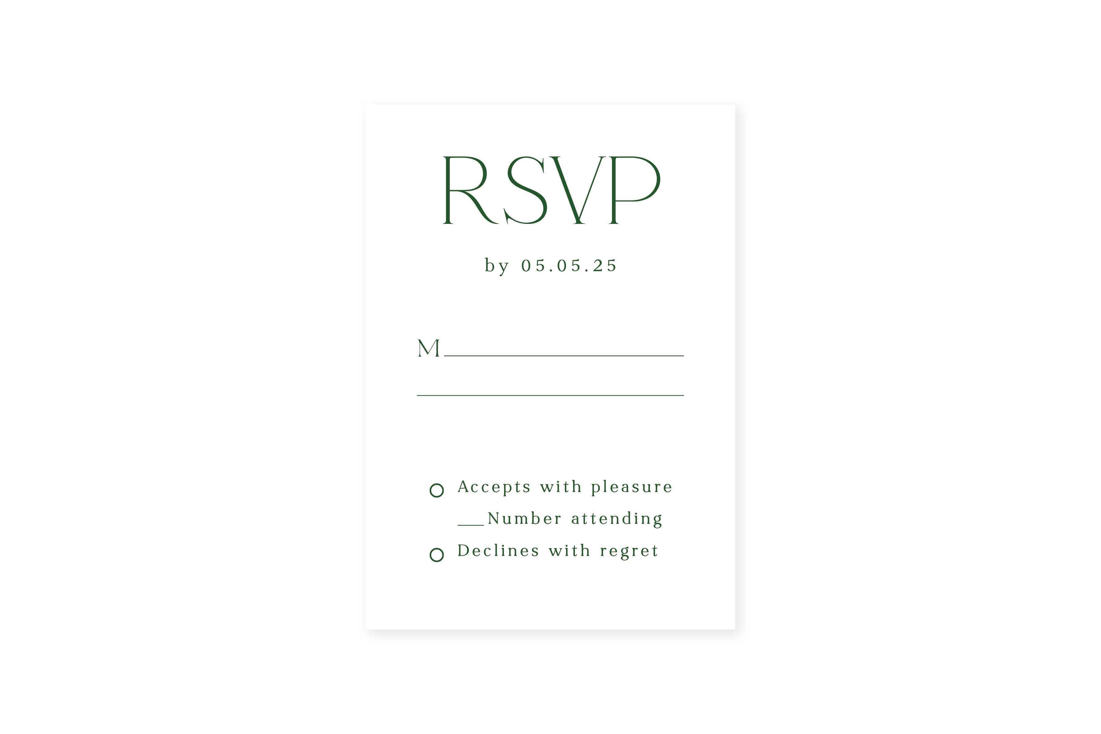 Anne RSVP