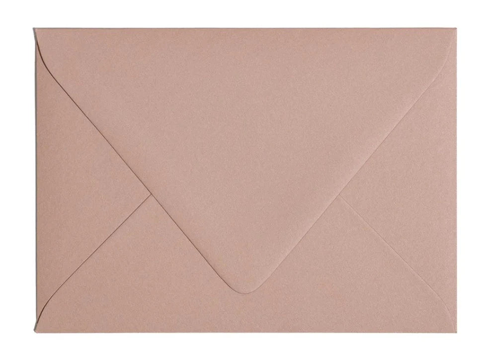 White Ink Envelope Addressing - Nude Collection