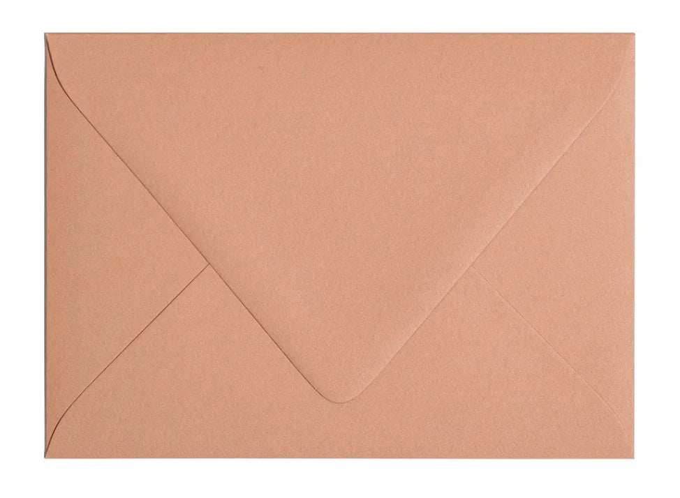 White Ink Envelope Addressing - Nude Collection