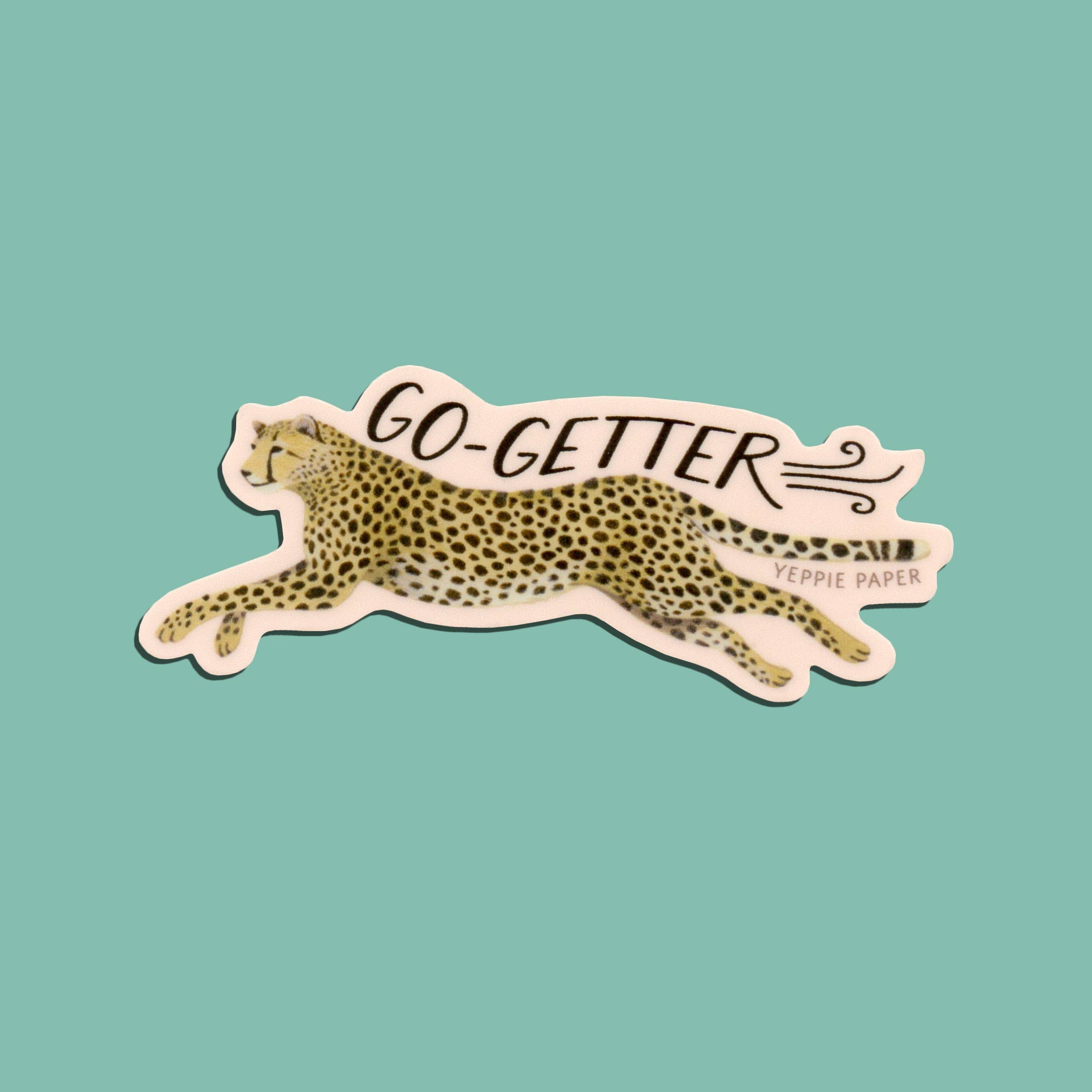 Go-Getter Running Cheetah Sticker