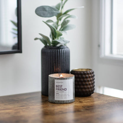 Staycation Wood Wick Rustic Farmhouse Soy Candle: 10oz