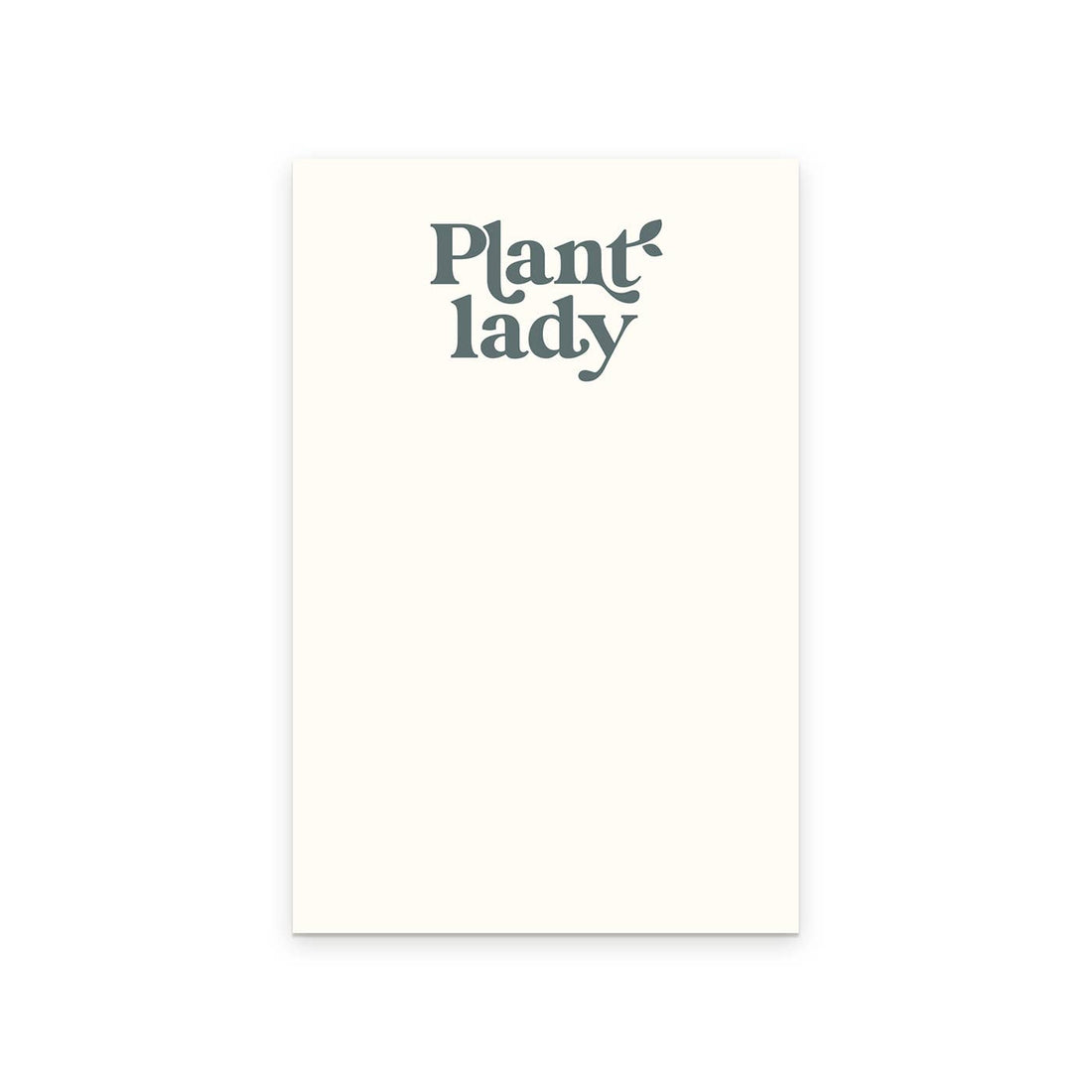 Plant Lady Notepad