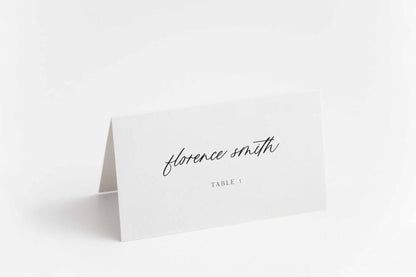 Florence Place Card